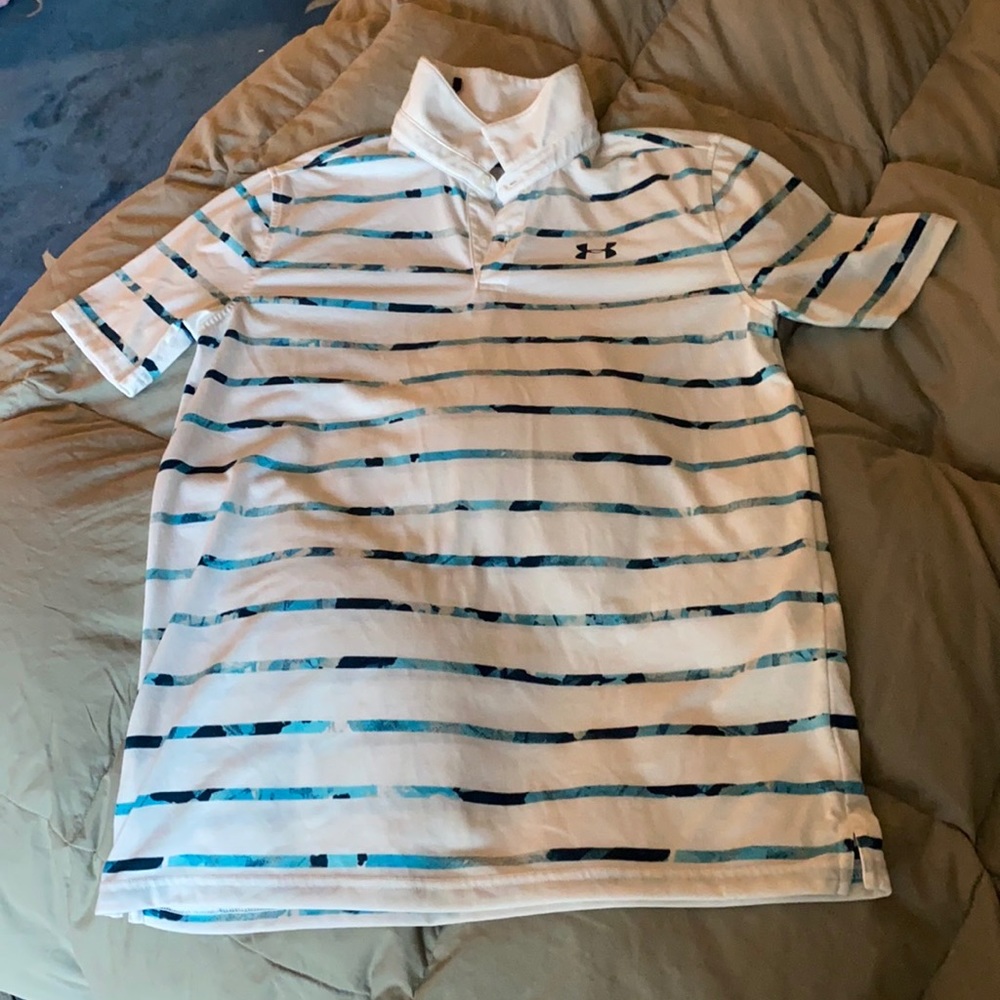 Boys Under Armour Golf Shirt
